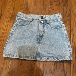 Vintage Guess Toddler Denim Skirt 24 Months